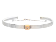 Jewellery, BRACELET, sterling silver/18K gold, in auction: Modern – Saturday 17 January