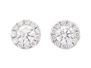 Jewellery - EARRINGS, 18K white gold - View 1