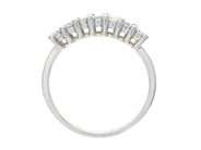 Jewellery - ETERNITY RING, 18K white gold - View 2