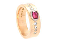 Jewellery, RING, 18K gold, in auction: Valentine – Saturday 7 February