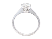 Jewellery - SOLITAIRE RING, 18K viguld - View 2