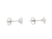 Jewellery - SOLITAIRE EARRINGS, 18K white gold - View 2