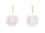 Jewellery, PEARL EARRINGS, 18K gold, in auction: Lilla jewellery – Tuesday 27 January