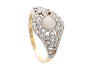 Jewellery, RING, 18K gold, in auction: Lilla jewellery – Tuesday 27 January