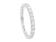 Jewellery - FULL ETERNITY RING, platinum - View 1