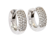 Jewellery - EARRINGS, 18K white gold - View 1