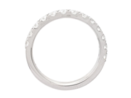 Jewellery - ETERNITY RING, 18K white gold - View 2