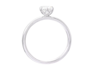 Jewellery - SOLITAIRE RING, 18K white gold - View 2