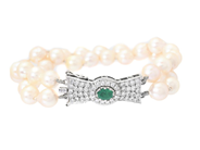 Jewellery, PEARL BRACELET, cultured pearls approx. 7,0-7,5 mm, in auction: Classic – Saturday 24 January