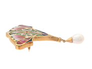 Jewellery - BROOCH, 18K gold - View 2