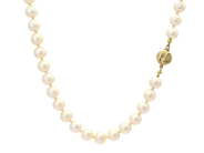 Jewellery, PEARL NECKLACE, cultured freshwater pearls approx. 8,5 mm, in auction: Lilla jewellery – Tuesday 27 January