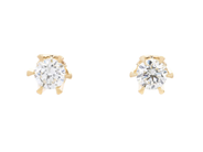 Jewellery, SOLITAIRE EARRINGS, 18K gold, in auction: General – Tuesday 3 February