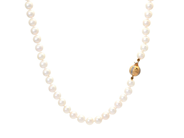 Jewellery - PEARL NECKLACE, cultured pearls approx. 6,5-7 mm - View 1