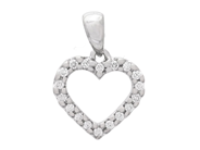 Jewellery - PENDANT, 18K white gold - View 1