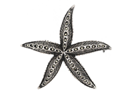 Jewellery, BROOCH, silver, in auction: General – Tuesday 3 February