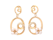 Jewellery - PEARL EARRINGS, 18K gold - View 1