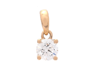 Jewellery - SOLITAIRE PENDANT, 18K gold - View 1