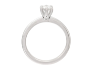 Jewellery - SOLITAIRE RING, 18K white gold - View 2