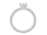 Jewellery - SOLITAIRE RING, 18K white gold - View 2