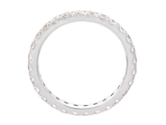 Jewellery - FULL ETERNITY RING, 18K white gold - View 2