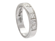 Jewellery - RING, 18K white gold - View 1