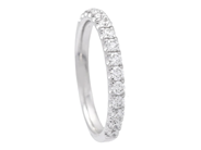 Jewellery - ETERNITY RING, 18K white gold - View 1
