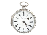 Watches, POCKET WATCH, "Wallerius i Norrköping", in auction: General – Tuesday 3 February