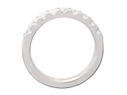 Jewellery - ETERNITY RING, 18K white gold - View 2