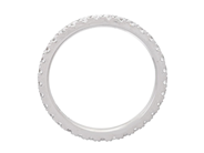 Jewellery - FULL ETERNITY RING, 18K white gold - View 2