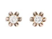 Jewellery, SOLITAIRE EARRINGS, 18K white gold, in auction: Lilla jewellery – Tuesday 27 January