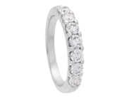 Jewellery - ETERNITY RING, 18K white gold - View 1