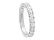 Jewellery - ETERNITY RING, 18K white gold - View 1