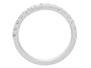 Jewellery - ETERNITY RING, 18K white gold - View 2