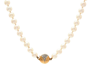 Jewellery - PEARL NECKLACE, cultured pearls approx. 6,5 mm - View 1