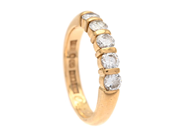 Jewellery, ALLIANSRINGEN, 18K gold, in auction: Lilla jewellery – Tuesday 27 January
