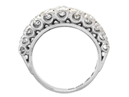 Jewellery - ETERNITY RING, 18K white gold - View 2