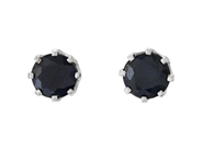 Jewellery, SOLITAIRE EARRINGS, 18K white gold, in auction: Lilla jewellery – Tuesday 27 January