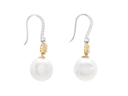 Jewellery - PEARL EARRINGS, 18K gold - View 2