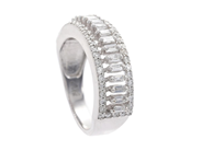 Jewellery, RING, 18K white gold, in auction: Valentine – Saturday 7 February