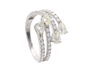 Jewellery, RING, platinum, in auction: Valentine – Saturday 7 February