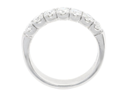 Jewellery - ETERNITY RING, 18K white gold - View 2
