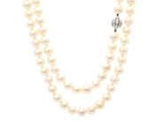Jewellery - PEARL NECKLACE, cultured salt water pearls approx. 9,0-9,5 mm - View 1