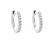 Jewellery, EARRINGS, 18K white gold, in auction: Valentine – Saturday 7 February