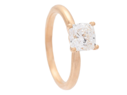 Jewellery - SOLITAIRE RING, 18K gold - View 1