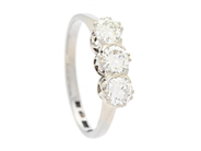 Jewellery - ATELJER AJOUR, three stone ring - View 1