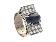 Jewellery - RING, 18K white gold - View 1