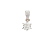 Jewellery, SOLITAIRE PENDANT, 18K white gold, in auction: Lilla jewellery – Tuesday 10 February