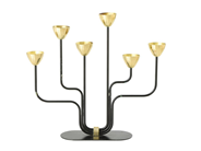 Ceramics, CANDELABRA, painted metal, in auction: General – Tuesday 3 February