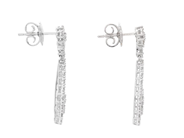 Jewellery - EARRINGS, 18K white gold - View 2