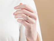 Jewellery - RING, 18K gold/white gold - View 3